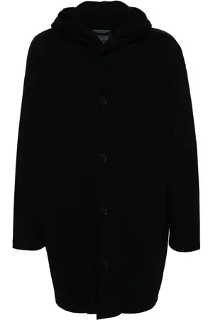 YOHJI YAMAMOTO Kapuzenmantel aus Fleece