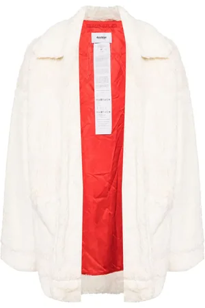 DOUBLET Handbemalte Jacke aus Faux Fur