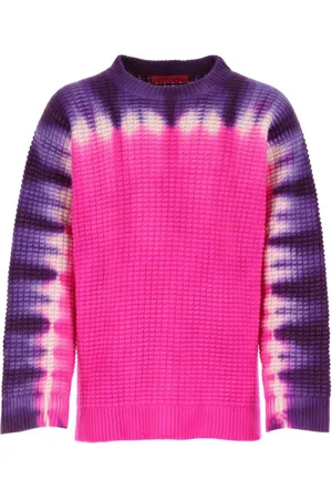 THE ELDER STATESMAN Daybreak Kaschmirpullover mit Batikmuster