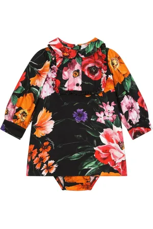 Dolce & Gabbana Kleid mit Blumen-Print