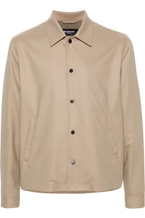Kiton Jacke mit Logo-Nieten