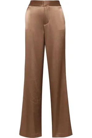 ALICE+OLIVIA Calvin Hose mit Satin-Finish