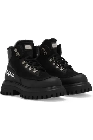 Dolce & Gabbana Stiefeletten mit Logo-Print