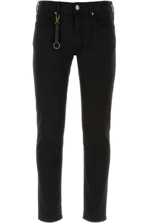 Incotex Straight-Leg-Jeans mit Logo-Patch