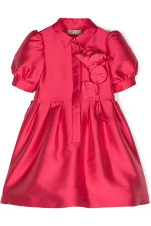 Elie saab Kleid mit Blumenapplikation