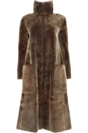 Giorgio Armani Shearling-Mantel