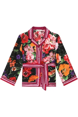 Dolce & Gabbana Hemd mit Blumen-Print