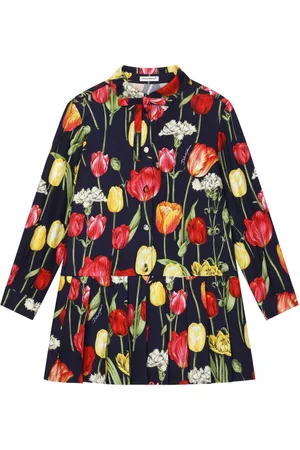Dolce & Gabbana Kleid mit Tulpen-Print