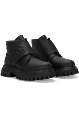 Dolce & Gabbana Stiefeletten mit Logo-Prägung