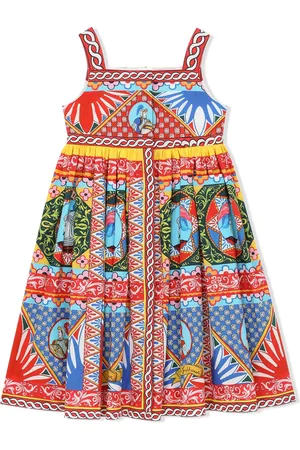 Dolce & Gabbana Kleid mit Carretto-Print