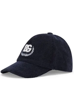 Dolce & Gabbana Cord-Baseballkappe mit Logo