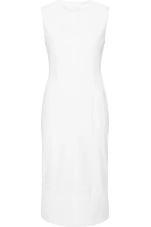 Sportmax Caridi Midikleid aus Krepp