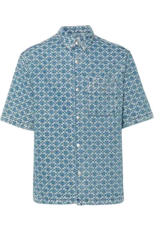 Sandro Hemd aus Logo-Jacquard