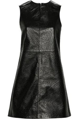 REMAIN Minikleid aus Leder