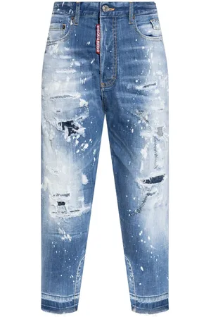 Dsquared2 Baby Carpenter Cropped-Jeans