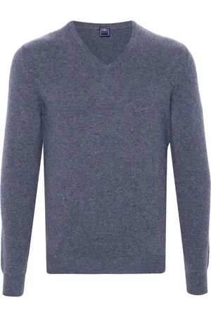 FEDELI Klassischer Kaschmirpullover