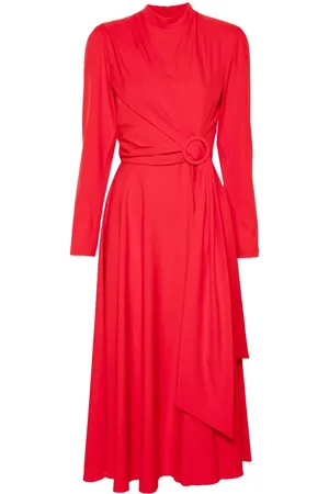 NISSA Midikleid mit Zierschnalle