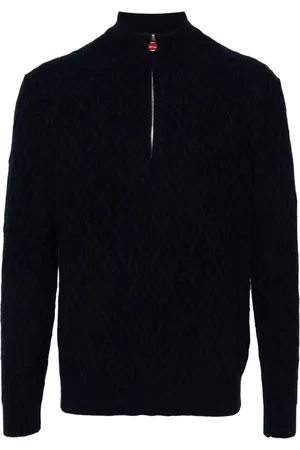 Kiton Pullover mit 3D-Strickmuster