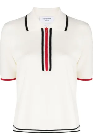 Thom Browne Poloshirt aus Schurwolle