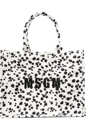 Msgm Mittelgroßer Shopper mit Logo-Print