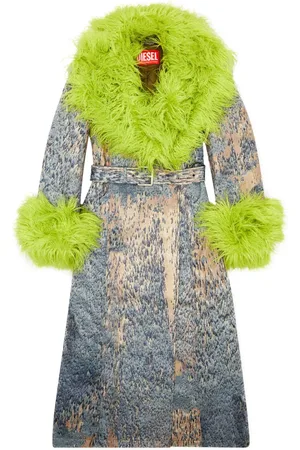 Diesel Jacke aus Faux Fur