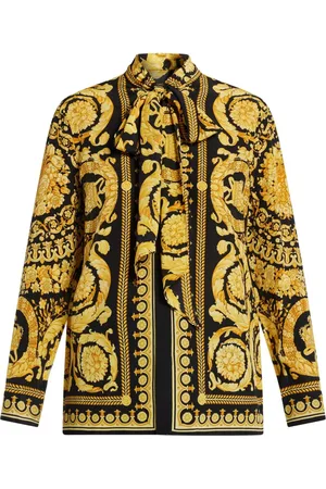 VERSACE Bluse mit Print