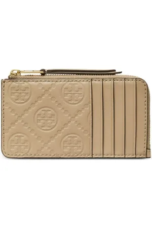 Tory Burch T Monogram Kartenetui aus Leder