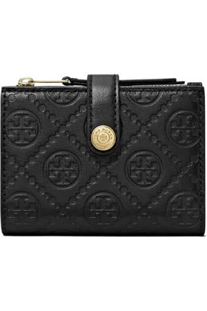 Tory Burch T Monogram Portemonnaie aus Leder
