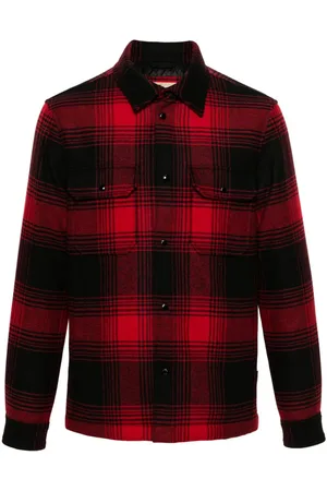 Woolrich Gefütterte Jacke mit Karomuster
