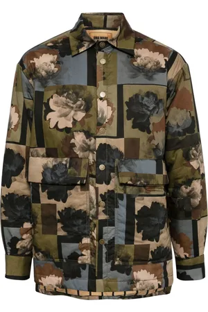 UMA WANG Hemdjacke mit Print