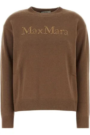 Max Mara Pullover mit Logo-Applikation