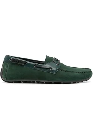 Moschino Segelschuhe mit Logo-Schild