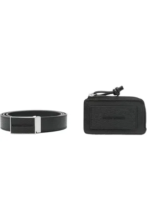 Emporio Armani Geschenkbox aus Leder (2er-Set)