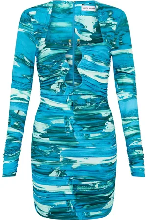 Rebecca Vallance Marine Mirage Minikleid