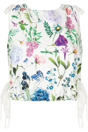 Lethicia Bronstein Bibia Cropped-Top mit Blumen-Print