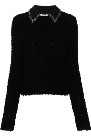 BLUMARINE Pullover mit Kristallen