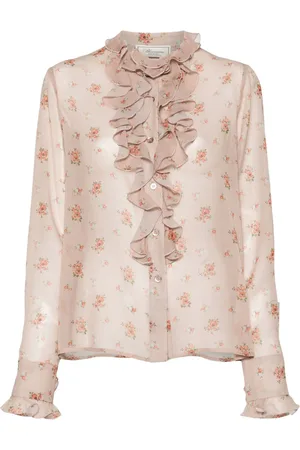 BLUMARINE Hemd mit Blumen-Print