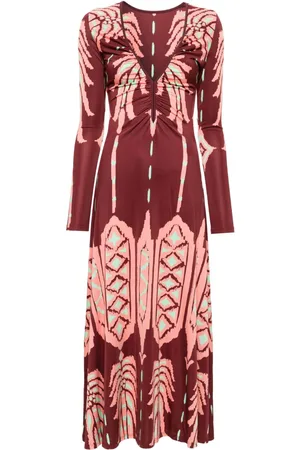 JOHANNA ORTIZ Alma Bordada Maxikleid