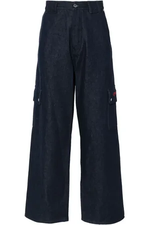 OFF-WHITE Script Cargo-Jeans