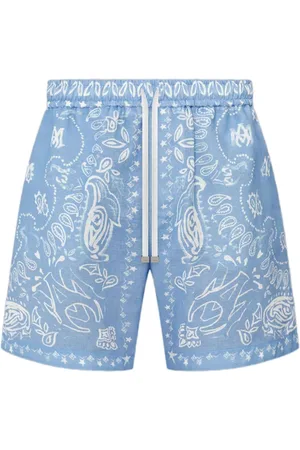 AMIRI Bandana-Aquarell-Shorts