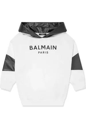 Balmain Hoodie mit Logo-Print