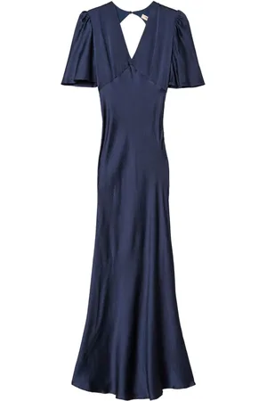 Twin-Set Maxikleid aus Satin