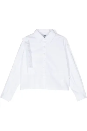 Msgm Hemd aus Popeline