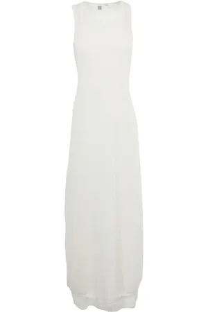 Totême Maxikleid im Layering-Look