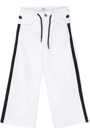 Msgm Jeans mit Strass-Logo