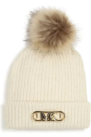 Michael Kors Beanie mit Logo-Schild