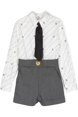 Elisabetta Franchi Playsuit mit Monogrammmuster