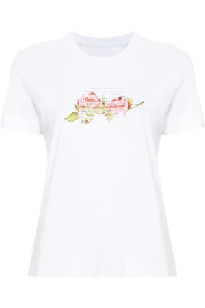 Givenchy T-Shirt mit 4G-Spitze
