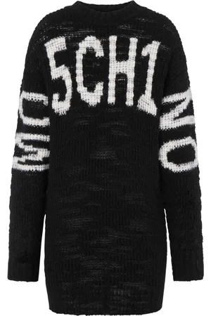 Moschino Strickkleid mit Logo