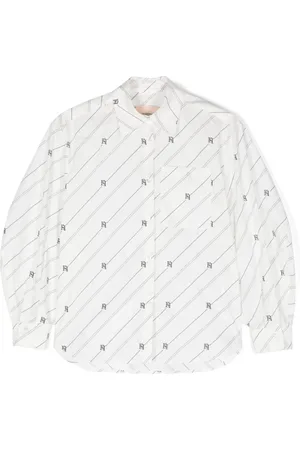 Elisabetta Franchi Hemd mit Monogrammmuster